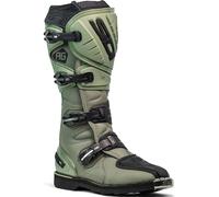 Sidi Agueda Motocross Boots, black-green, size 50 for Men