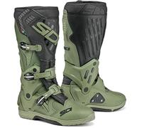 Sidi Crossair Motocross Boots, green/black, size 44