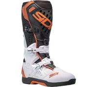 Sidi Crossair CE Moto Motorcycle Motorbike Boots White / Black / Bronze