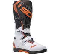 Sidi Crossair CE Motorcycle Off-Road Enduro Boots - White / Black / Bronze