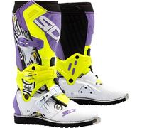 Sidi Crossair HD Billy Bolt, boots 47 EU Purple/White/Neon-Yellow/Black