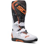 Sidi Crossair Motocross Boots, black-white-bronze, size 42 for Men
