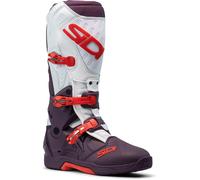 Sidi Crossair Motocross Boots, white-red, size 41 for Men