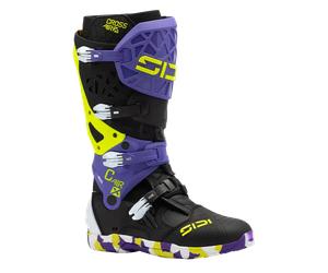 Sidi Crossair X 2026 MX Boots Black/Violet44 Black,Violet