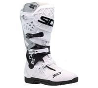 Sidi Crossair X CE Motorcycle Motorbike Boots White / Black