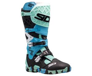 Sidi Crossair X CE MX Boots Messy Cyan off road
