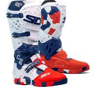 Sidi Crossair X Messy, boots 39 EU White/Dark Blue/Red
