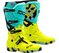 Sidi Crossair X Messy, boots 46 EU Mint-Green/Neon-Yellow/Black