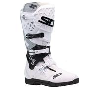 Sidi Crossair X Motocross MX Off Road Motorcycle Boots White Black