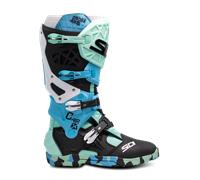 Sidi Crossair X Messy, boots 41 EU Mint-Green/Light Blue/Black/White