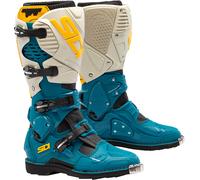 Sidi Crossfire 3, boots 46 EU Beige/Petrol/Yellow