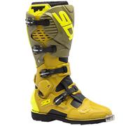 Sidi Crossfire 3 Motocross Boots, olive/yellow, size 43