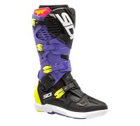 Sidi Crossfire 3 SRS 2026 MX Boots Violet/Black/Fluo Yellow45 Violet,Black,Fluo Yellow