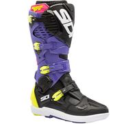 Sidi Crossfire 3 SRS, boots 41 EU Black/Purple/Neon-Yellow