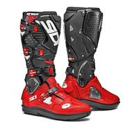 Sidi Crossfire 3 SRS Motocross MX Bike Boots Red Black