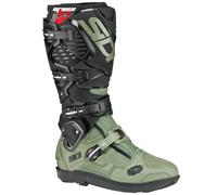 Sidi Crossfire 3 SRS Touring Motorcycle Motorbike Boots - Army / Black