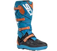 Sidi Crossfire 3 SRS Touring Motorcycle Motorbike Boots - Petrol / Bronze