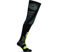 Sidi Extra Long Motocross Socks, black-yellow, size S M for Men