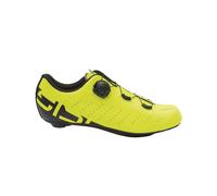 Sidi Fast 2 Fluorescent Yellow/Black Shoes, Size 46 - EUR