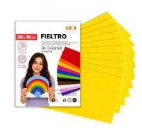 SIDI Felt Bright Yellow 40 Sheets 20 x 15 Fabric Craft Supplies DIY