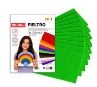 SIDI Felt Green 20 Sheets 20 x 30 cm Fabric Hobbies DIY
