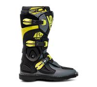 Sidi Flame, boots kids 41 EU Black/Grey/Neon-Yellow