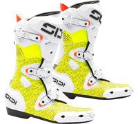 Sidi Mag 2 Air Bautista, boots 45 EU White/Neon-Yellow/Red