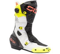 Sidi Mag-2 Air Motorcycle Boots, black/white/neon, size 46
