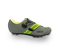 Sidi MTB Aertis Shoes Green Yellow, Size 42 - EUR