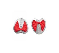 Sidi Replaceable 106 Anti-Slip Heel SILVER/RED ONE SIZE