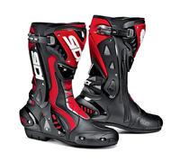 Sidi ST CE Racing Motorcycle Boots Sports Touring Track Motorbike Black Red