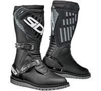 Sidi Trial Zero 2 Textile Microfibre Motorcycle Motorbike Boots - Black