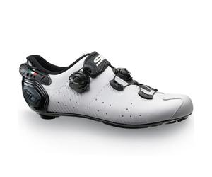 Sidi Wire 2S Road Cycling Shoes - White / Black / EU44