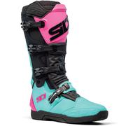Sidi XPower SC Motocross Boots, black-pink-green, size 39 for Men