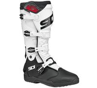 Sidi X-Power SC Motorcycle Boots (CE) - Black/White
