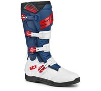 Sidi X-Power SC Boots - White/Navy/Red