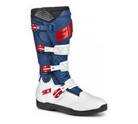 Sidi X-Power SC CE Moto Motorcycle Motorbike Boots White / Navy / Red