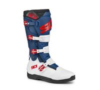 Sidi X-Power SC Motocross MX Off Road Motorcycle Boots White Navy Red