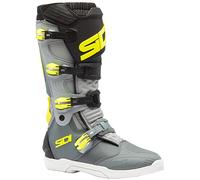 Sidi XPower SC Motocross Boots, grey/yellow, size 42