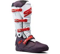 Sidi XPower SC Motocross Boots, white-red, size 47 for Men
