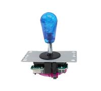 SIDIFU Joystick Crystal Ball Head American Style Arcade Accessories Arcade DIY Kit Parts(Crystal -blue)