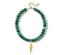 Sidlens Chunky Beaded Seashell Starfish Fish Necklace for Women Big Boho Statement Fish Shell Charm Necklace Colorful Resin Pendant Beachy Jewelry Summer Coastal Vacation Gifts, adjustable, Resin, No