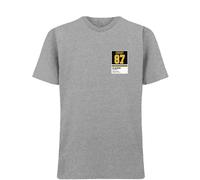 Sidney Crosby 87 Jersey Frame Men's T-Shirt - Gray / L