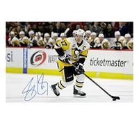 Sidney Crosby Signed - Pittsburg Penguins Autograph Signed A4 Photo Print 1