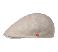 Sidney Linen Flat Cap by Mayser