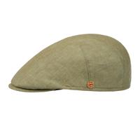 Sidney Linen Flat Cap by Mayser
