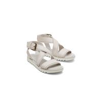 TOMS Women's Sidney Tread Flat Sandal, Putty, 8 UK