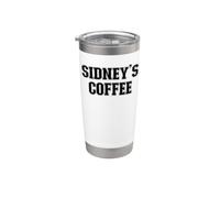 Sidney's Coffee Sidney Name Personalized Stainless Steel Insulated Tumbler