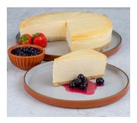 Sidoli Frozen Gluten Free Large Baked New York Cheesecake - 1x14p/ptn