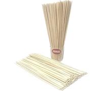 SIDRAL 100 Candy Sticks for Cotton Candy - Sticks 28 cm Suitable for Food Contact - Packaged in Spain (100 Sticks)